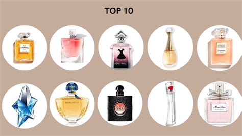 top 10 parfums